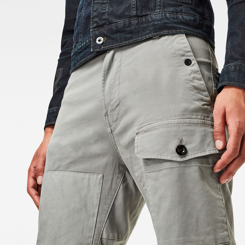 G-Star RAW® Torrick Relaxed Army Pant Grey detail shot