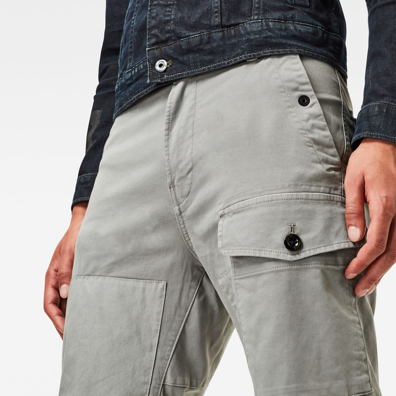 G-STAR® Torrick Relaxed Army Pant Grey detail shot