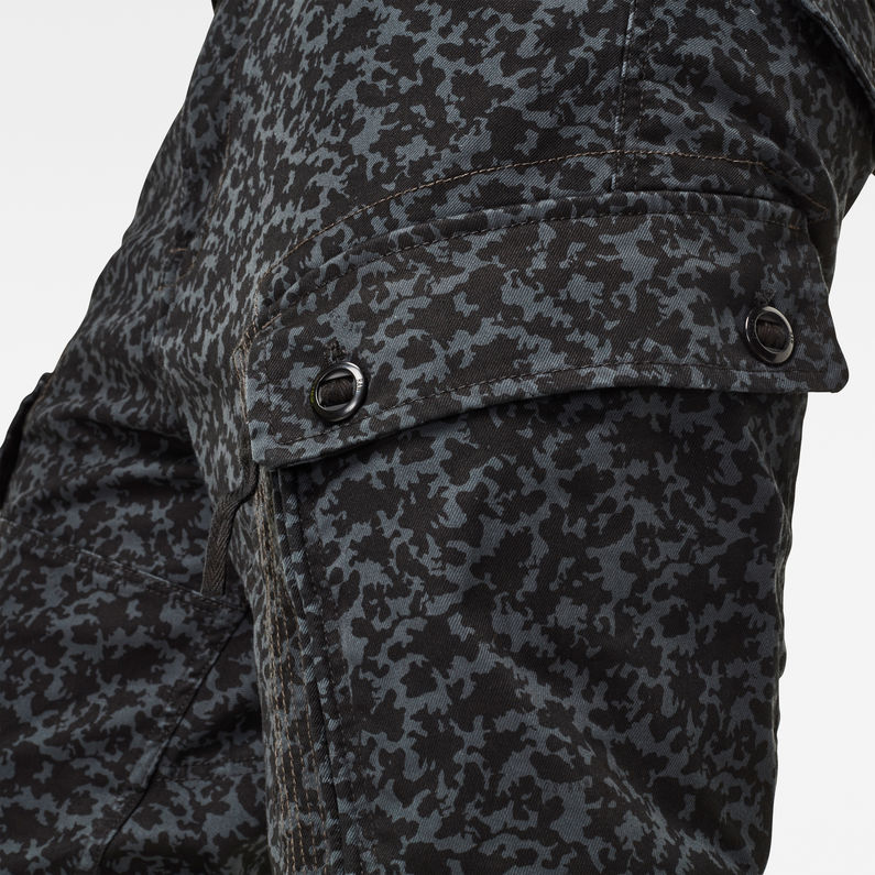 G-Star RAW® Roxic straight tapered cargo pant Negro detail shot