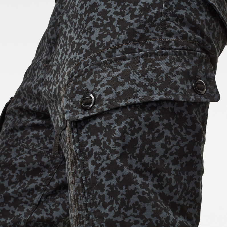 G-STAR® Roxic straight tapered cargo pant Schwarz detail shot