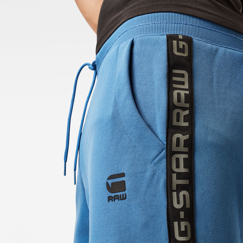G-Star RAW® Satur Sweat Shorts Medium blue detail shot