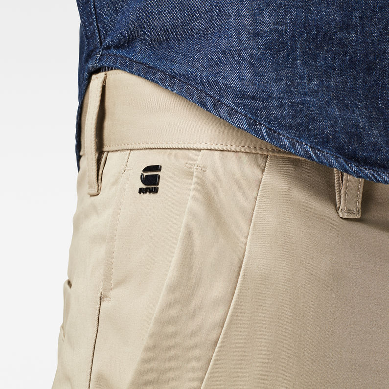 G-STAR® Slim Chino Beige detail shot