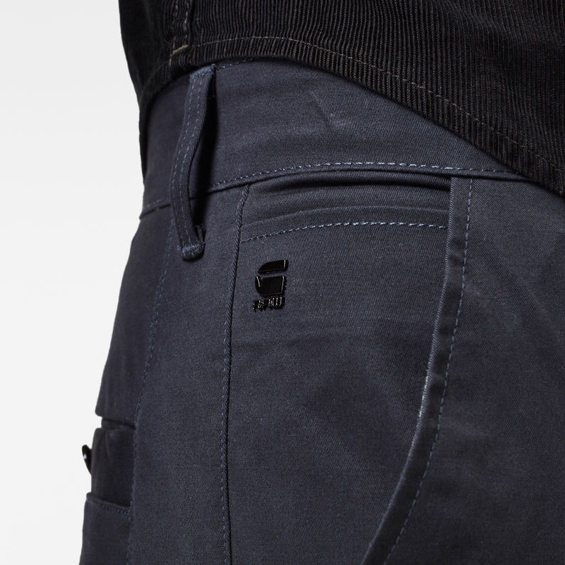 G-STAR® Chino Slim Bleu foncé detail shot