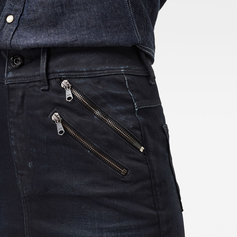 G-Star RAW® Jupe Lynn Biker Slim Bleu foncé