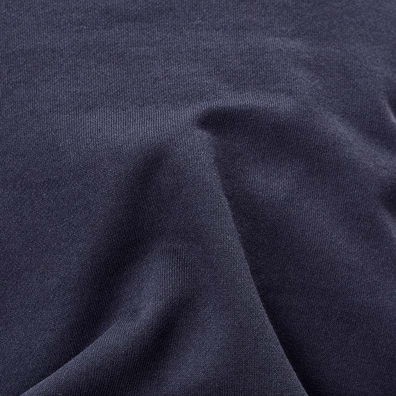 G-Star RAW® Xzula Panel Raw GR Sweater Donkerblauw fabric shot
