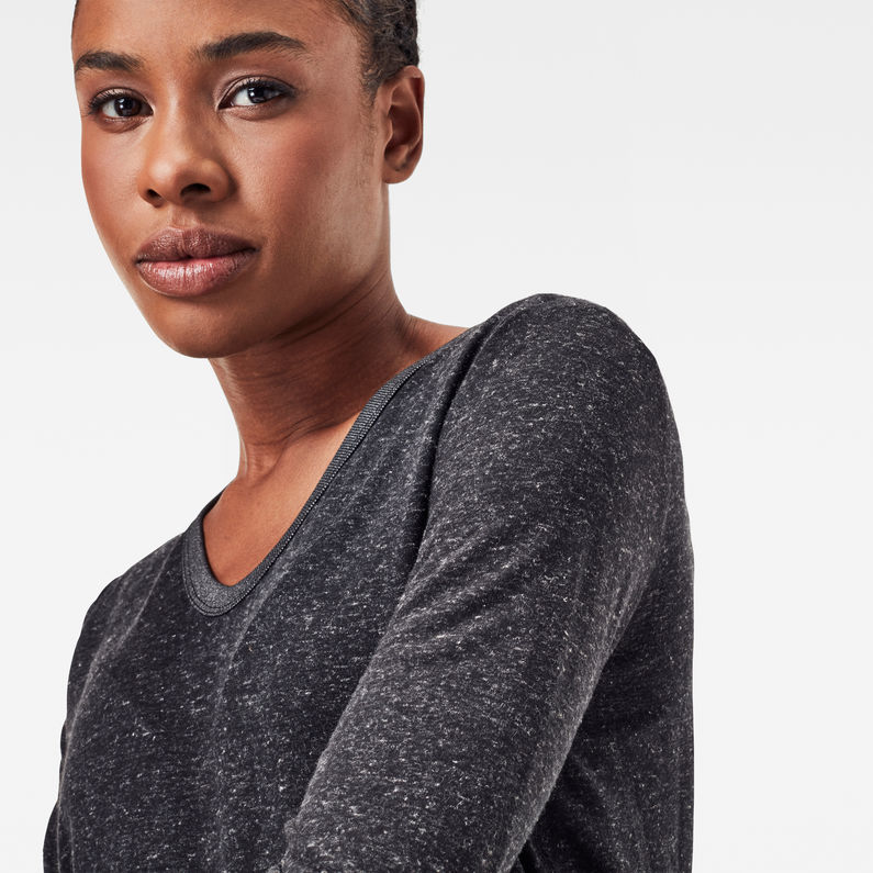 G-Star RAW® Neppy Top Black detail shot