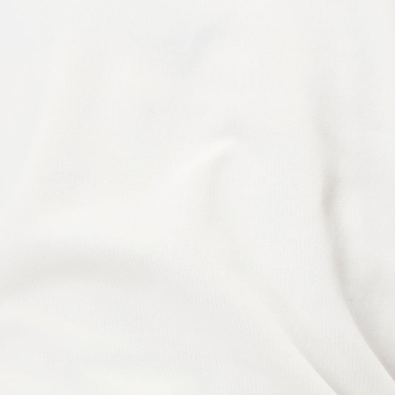 G-Star RAW® Sudadera Multi GR Relaxed Blanco fabric shot