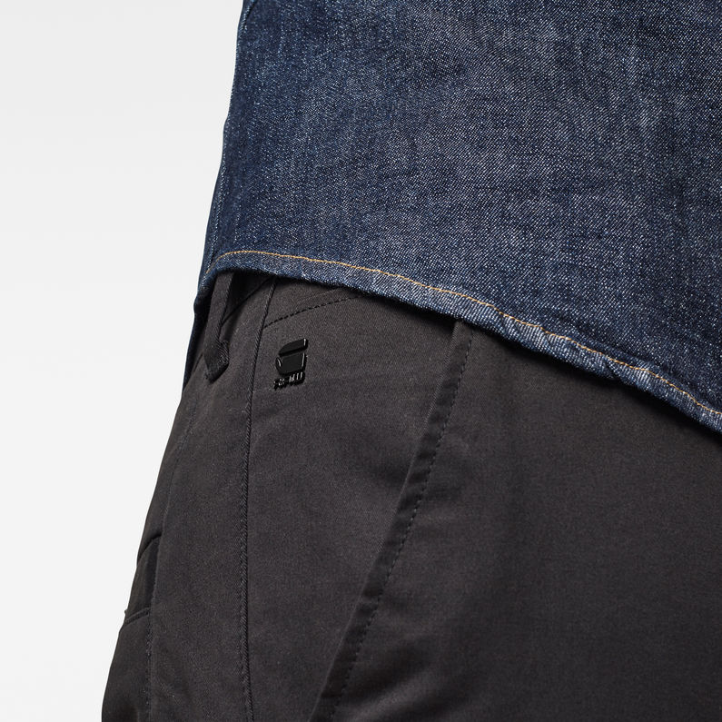 G-STAR® Slim Chino Black detail shot