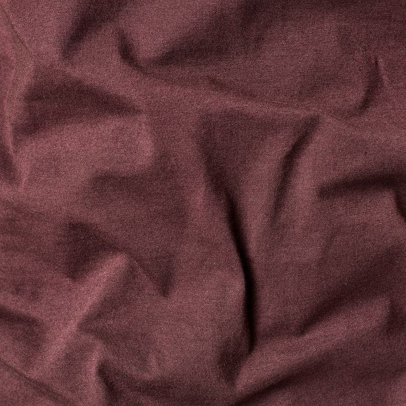 G-Star RAW® Base-S T-Shirt Lila fabric shot