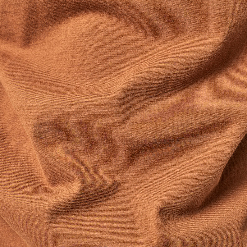 G-Star RAW® Lash T-Shirt Bruin fabric shot
