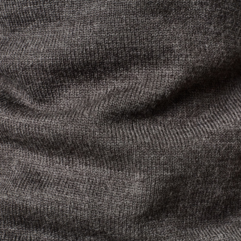 G-Star RAW® Sweat Army Pocket Knitted Gris fabric shot