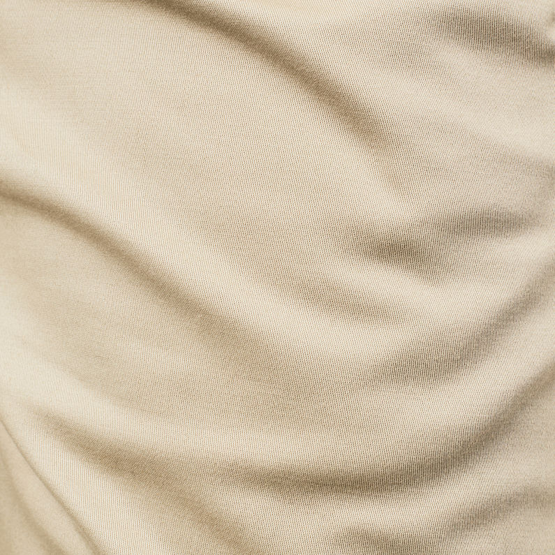 G-STAR® Straight Chino 1\2 Length Short Beige fabric shot