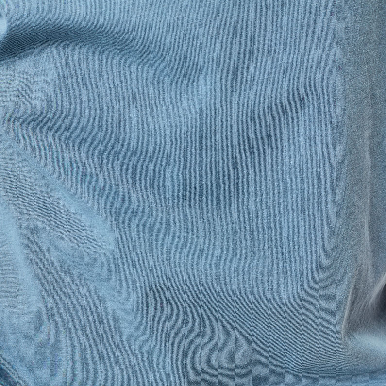 G-Star RAW® Reflective Logo Loose OD R T S\S Mittelblau fabric shot