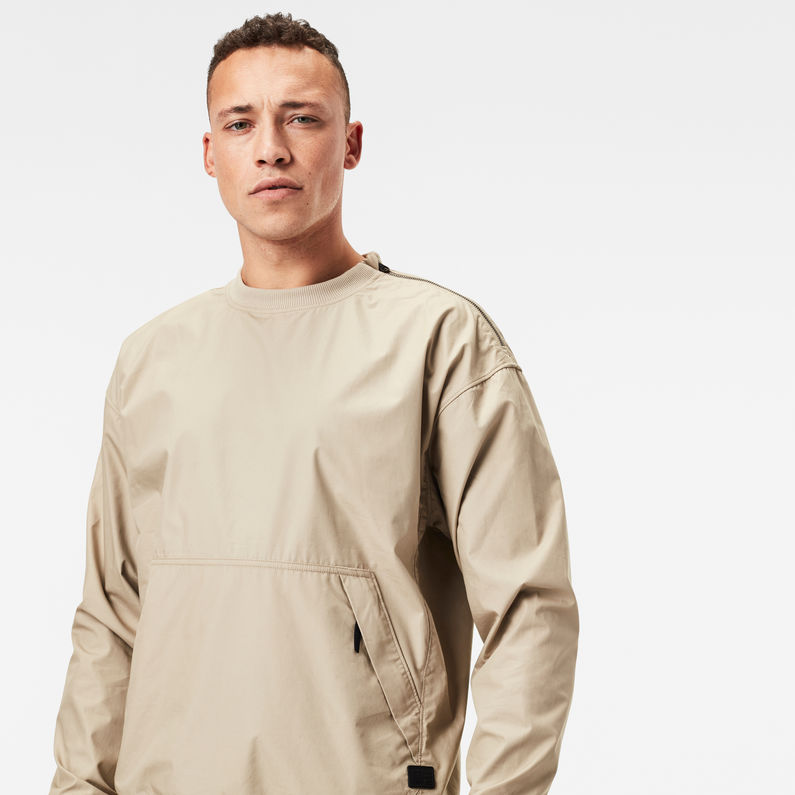 G-STAR® Sudadera Pullover Smock Verde detail shot