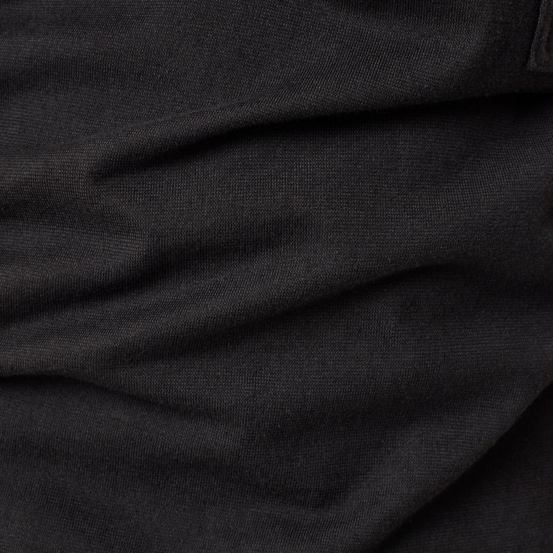 G-Star RAW® Camiseta Utility Pocket Logo Negro fabric shot