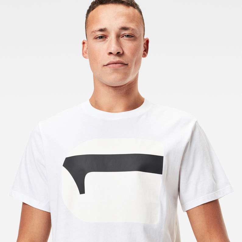 G-Star RAW® 3D No.1 Logo T-Shirt Weiß