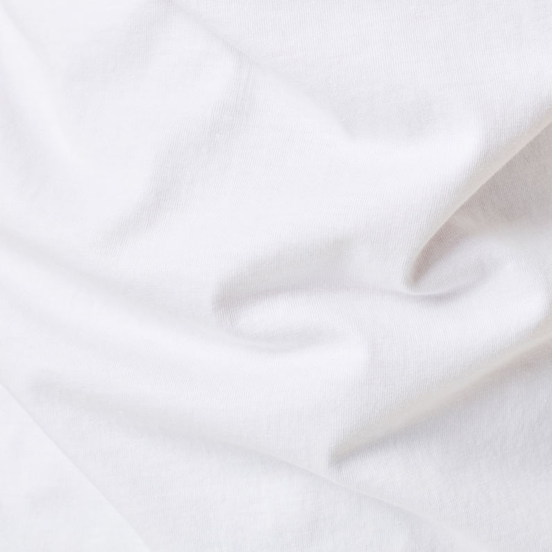 G-STAR® 3D No.1 Logo T-Shirt Weiß