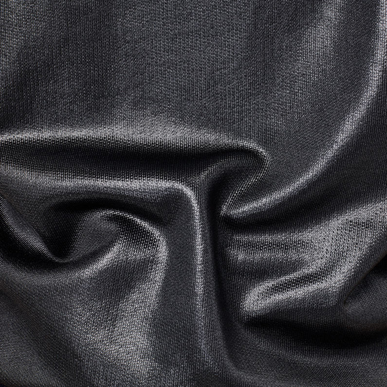 G-Star RAW® Sweat Glossy Jasmar Noir fabric shot