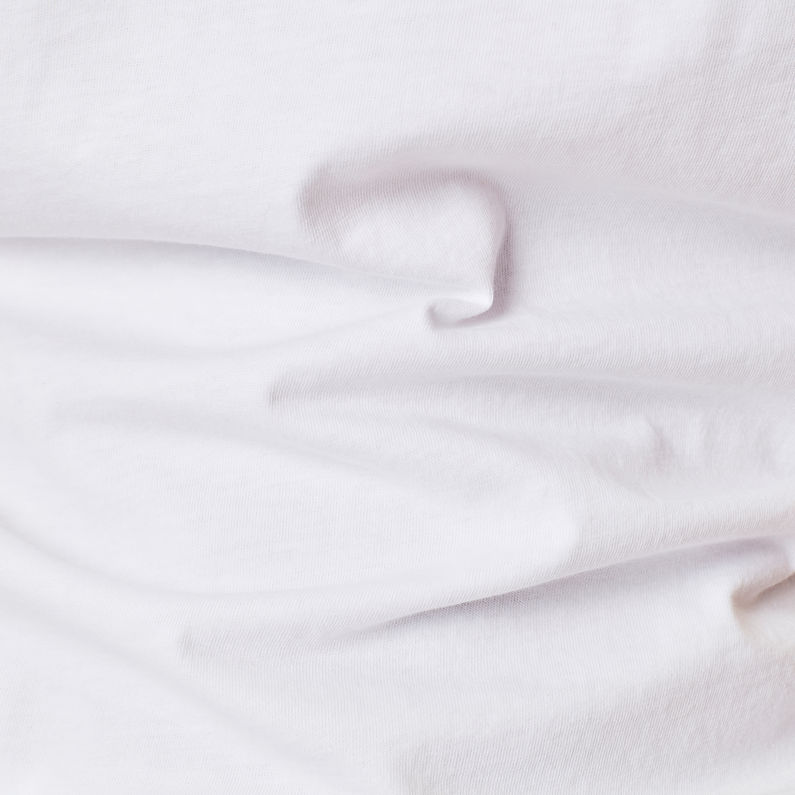 G-Star RAW® Mysid Optic Slim T-Shirt C Weiß