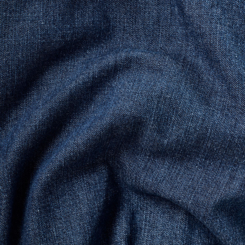 G-Star RAW® ZB Chisel A-Line Belt Field Jacket Medium blue fabric shot