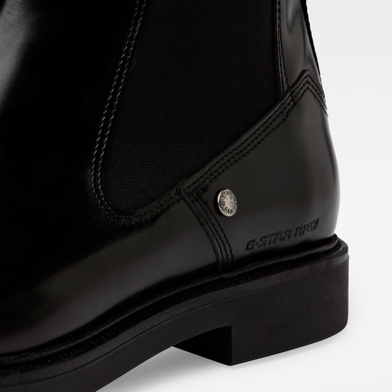 G-Star RAW® Corbel Chelsea Boots Zwart detail
