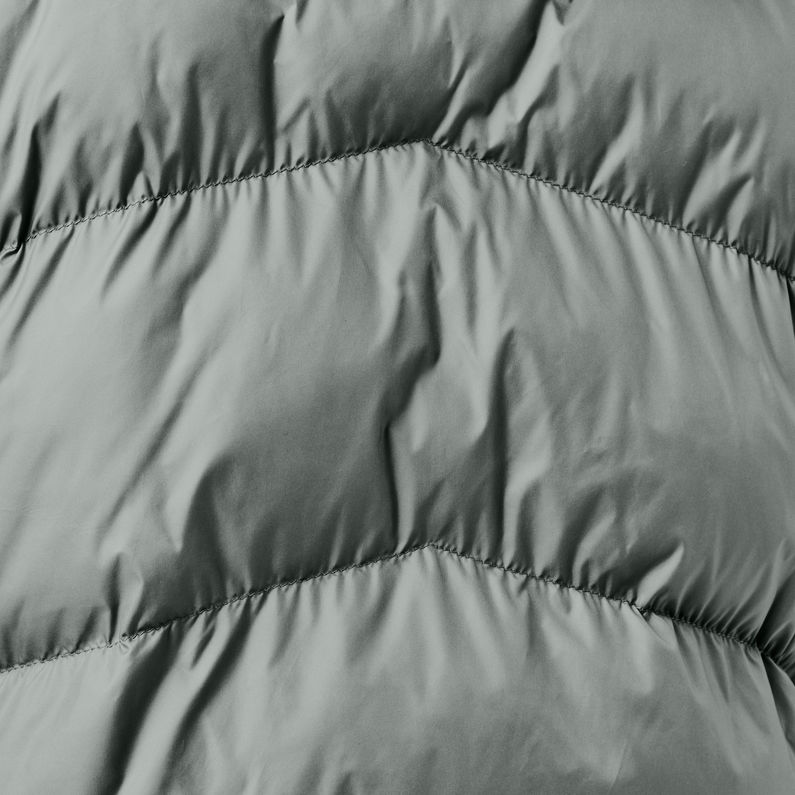 G-Star RAW® Whistler Hooded Parka Grey fabric shot