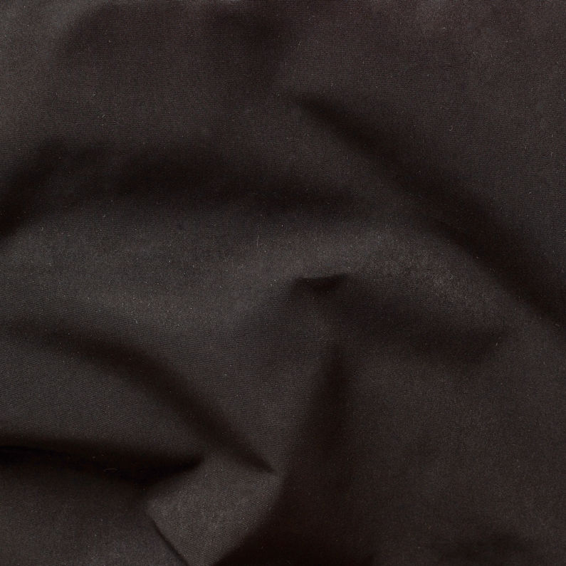 G-STAR® Tech Padded Hooded Mid Jacke Schwarz fabric shot