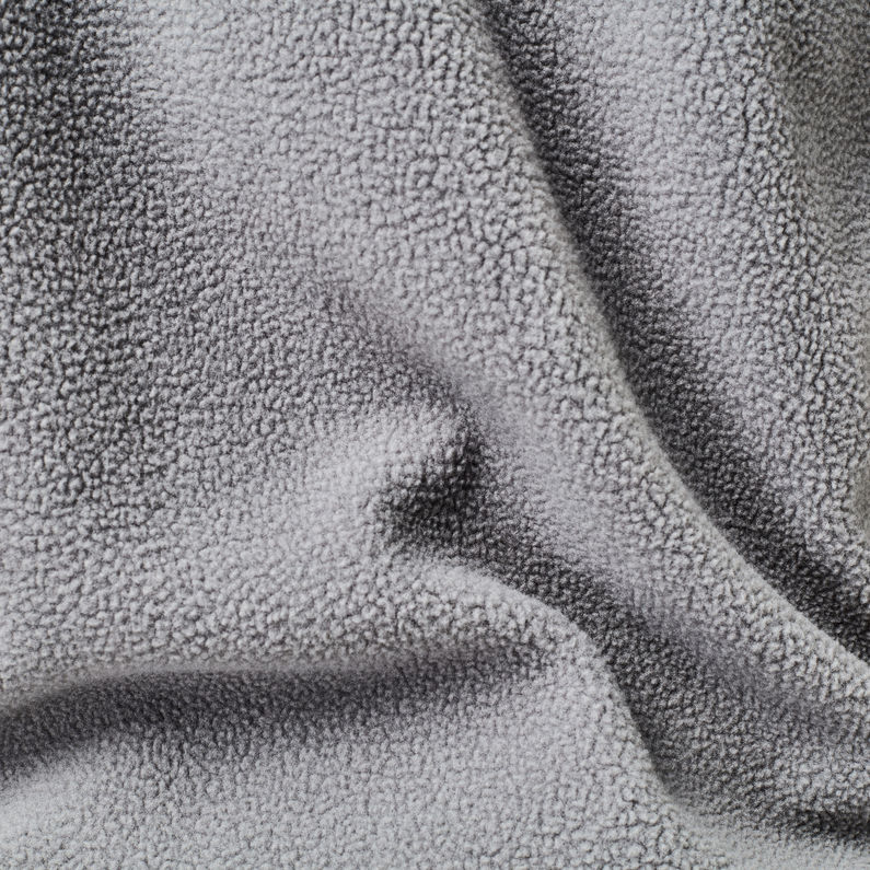 G-Star RAW® Tech Fleece Zip Through Sweater Grey fabric shot