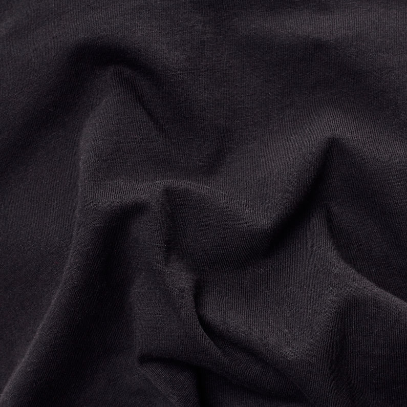G-Star RAW® Haut Logo Thistle GR Gyre Noir fabric shot