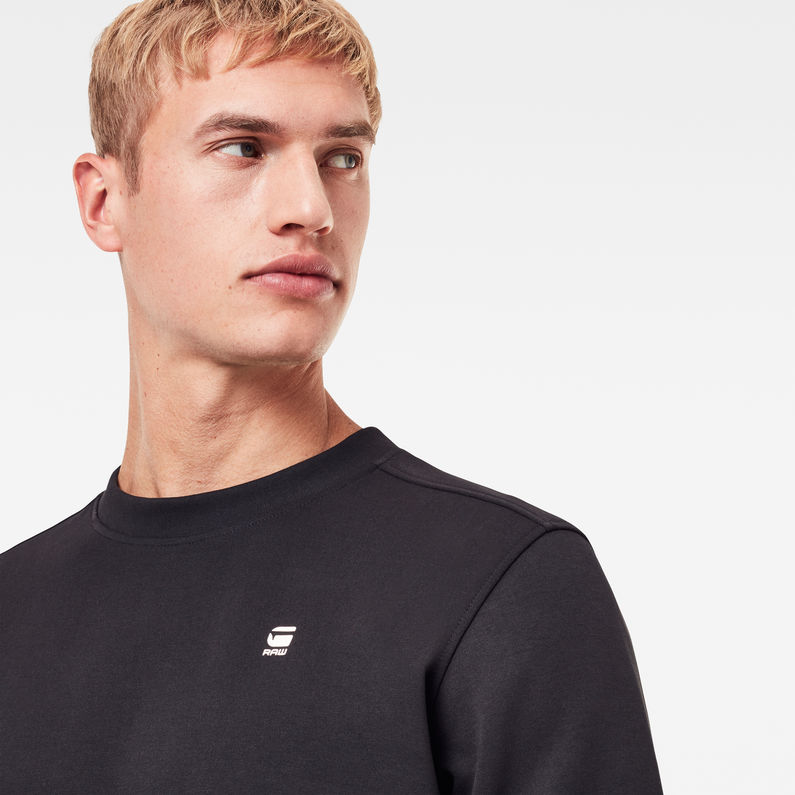 G-STAR® Lash Sweater Black detail shot