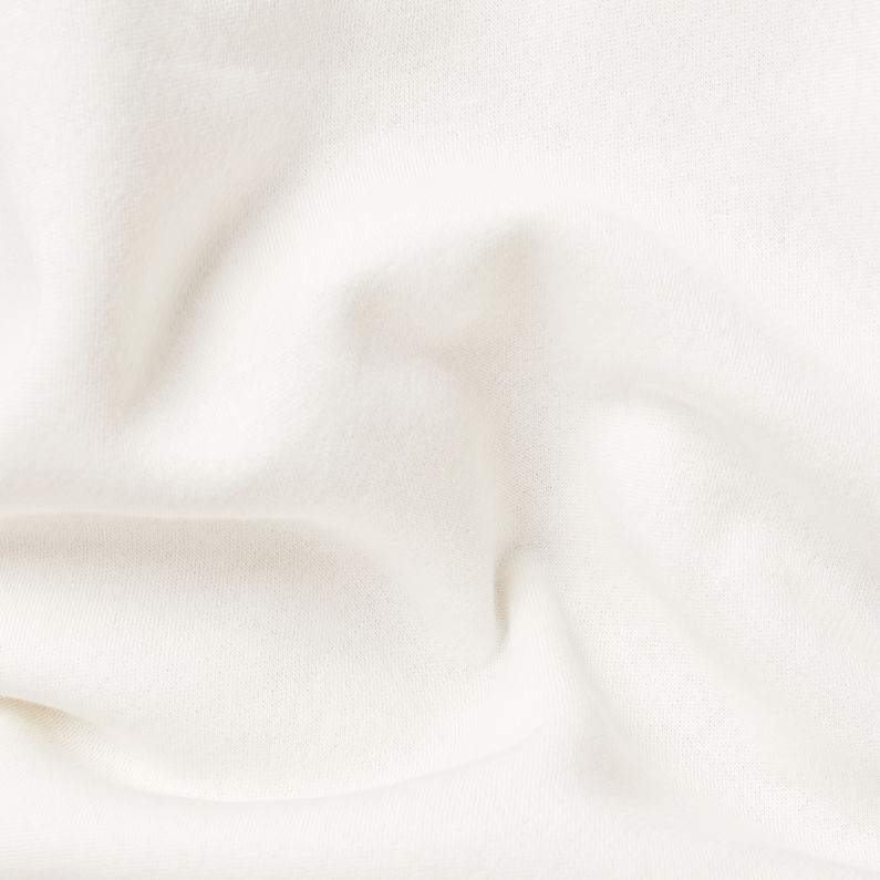G-Star RAW® Premium Core Hoodie White fabric shot
