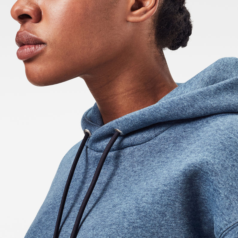 G-Star RAW® Premium Core Hoodie Medium blue detail shot