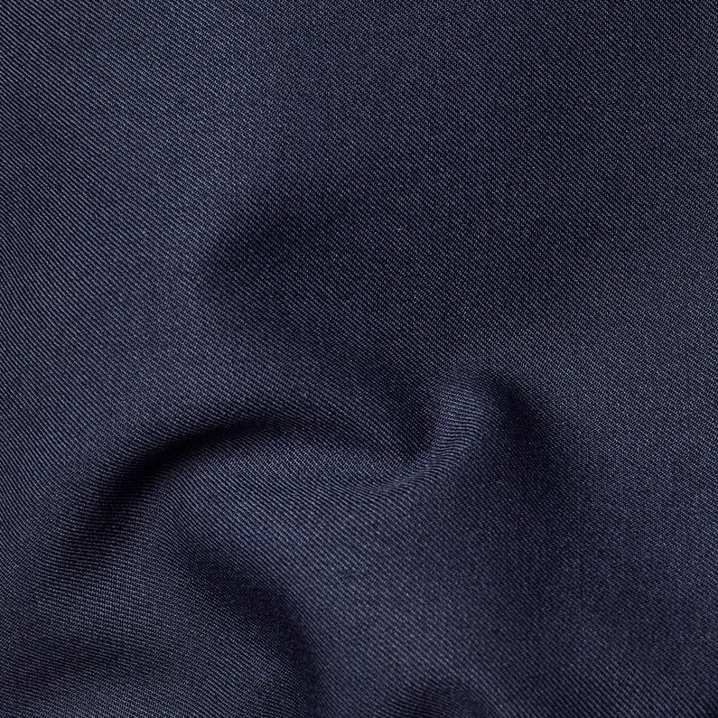 G-STAR® Collar Slim Blazer Midden blauw fabric shot