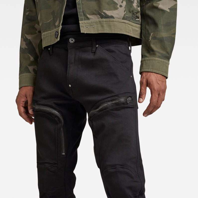 G-Star RAW® Air Defence Zip Skinny Jeans Schwarz