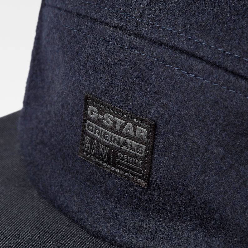 G-Star RAW® Five Panel Wool Cap Dark blue