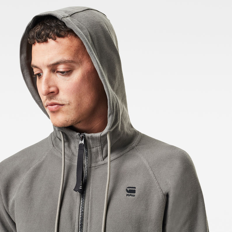 G-STAR® Jirgi Zip Tape Detail T-shirt Grey