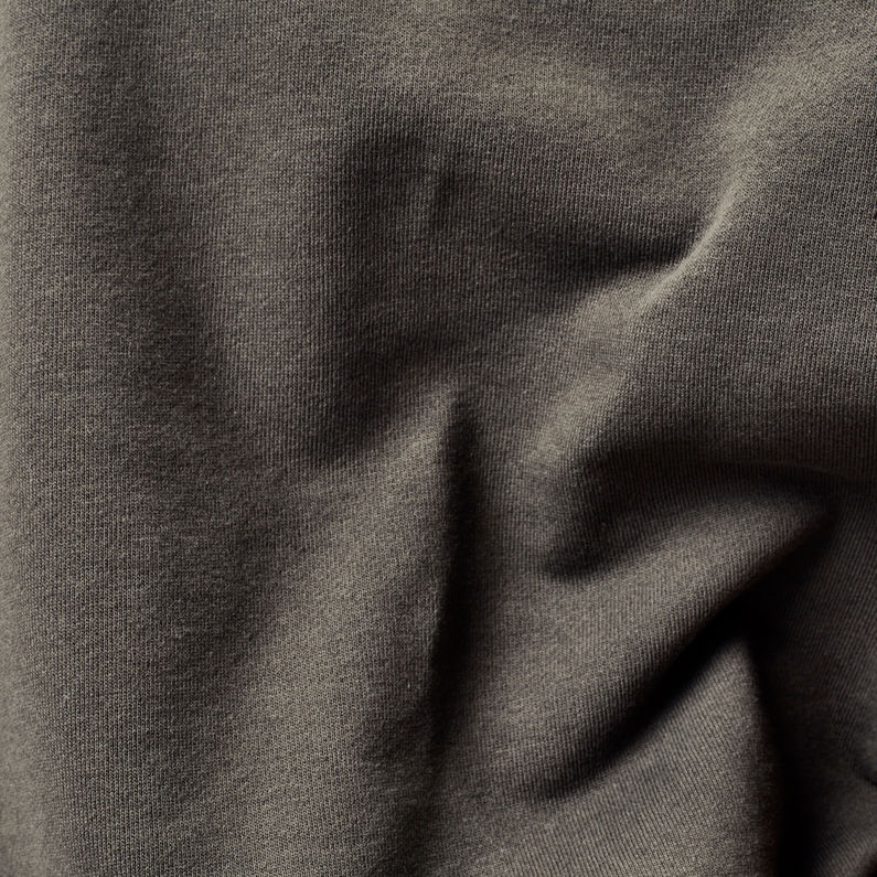 G-Star RAW® Oversized Hood Cover Sweatshirt Grau fabric shot