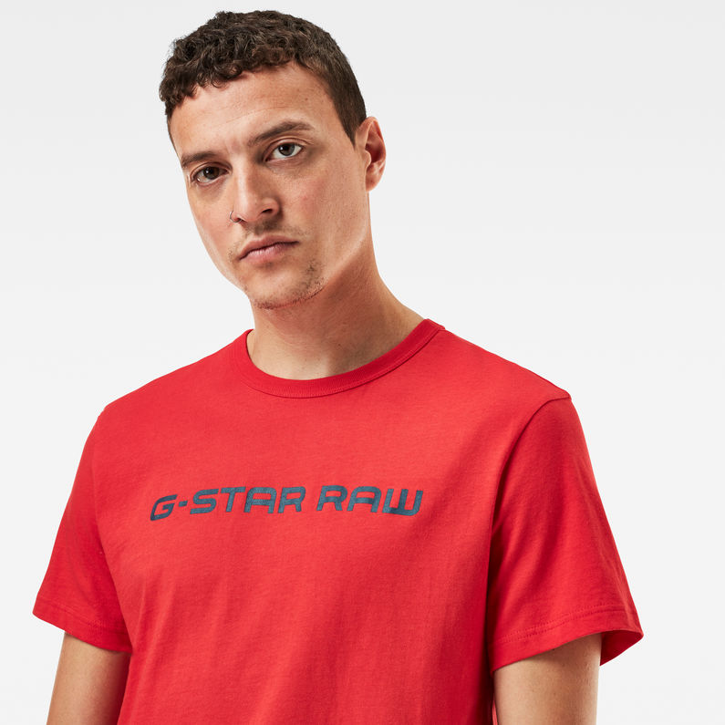 G-Star RAW® Graphic Core Straight T-Shirt Rot