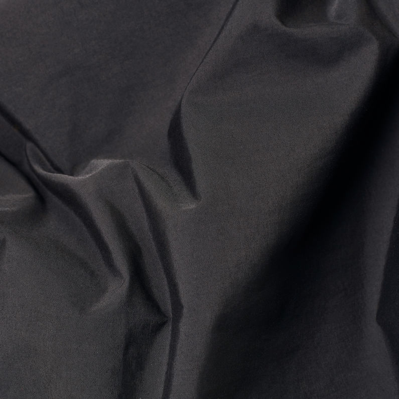 G-Star RAW® Hooded Padded Fishtail Parka Black fabric shot