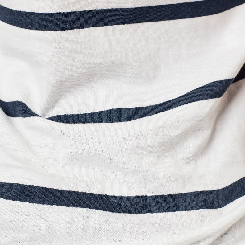 G-Star RAW® Top Core Eyben Slim Blanco fabric shot