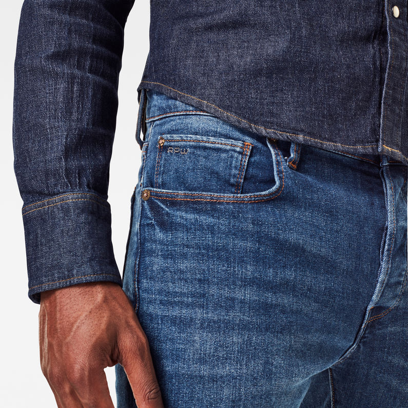 G-STAR® 3301 Slim Jeans Midden blauw