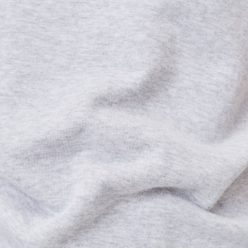 G-Star RAW® Graphic Core Sweater Grey fabric shot