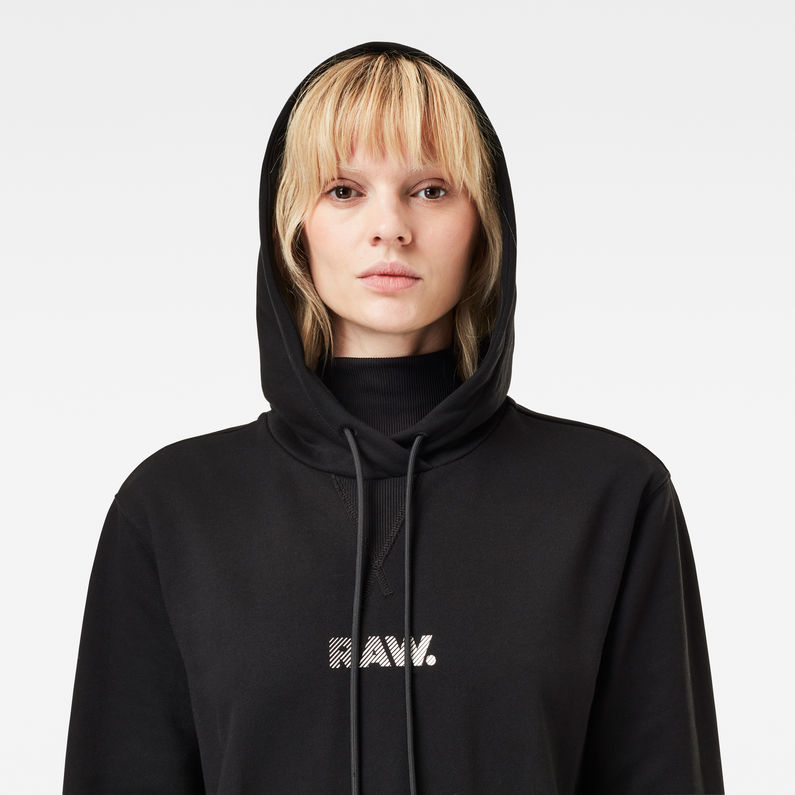 G-Star RAW® Robe Thistle GR Boyfriend Sweat Noir