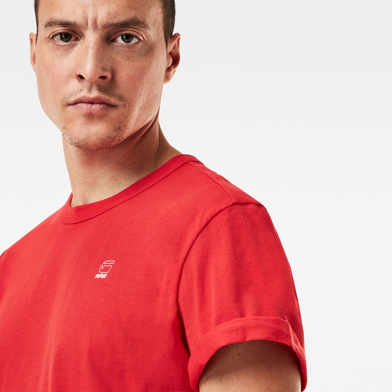 G-Star RAW® T-shirt Ductsoon Relaxed Rouge