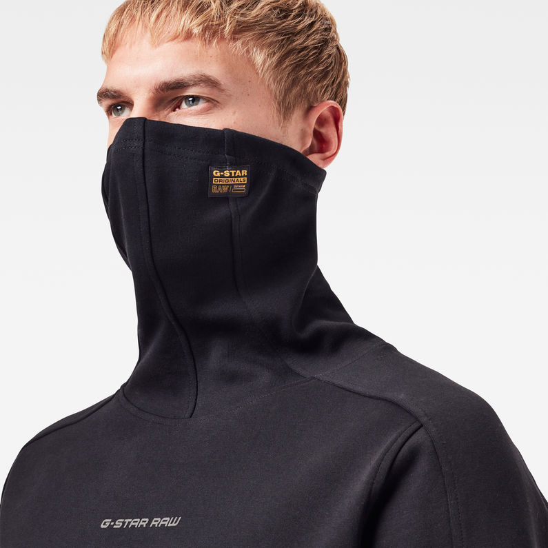 G-STAR® Sudadera Cover Negro detail shot