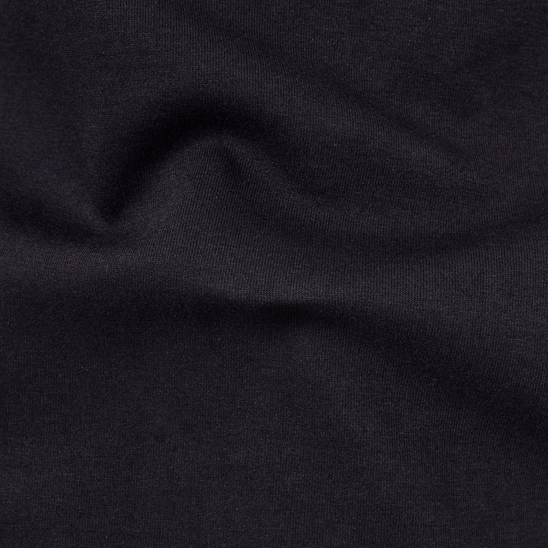 G-Star RAW® Cover Sweatshirt Schwarz fabric shot