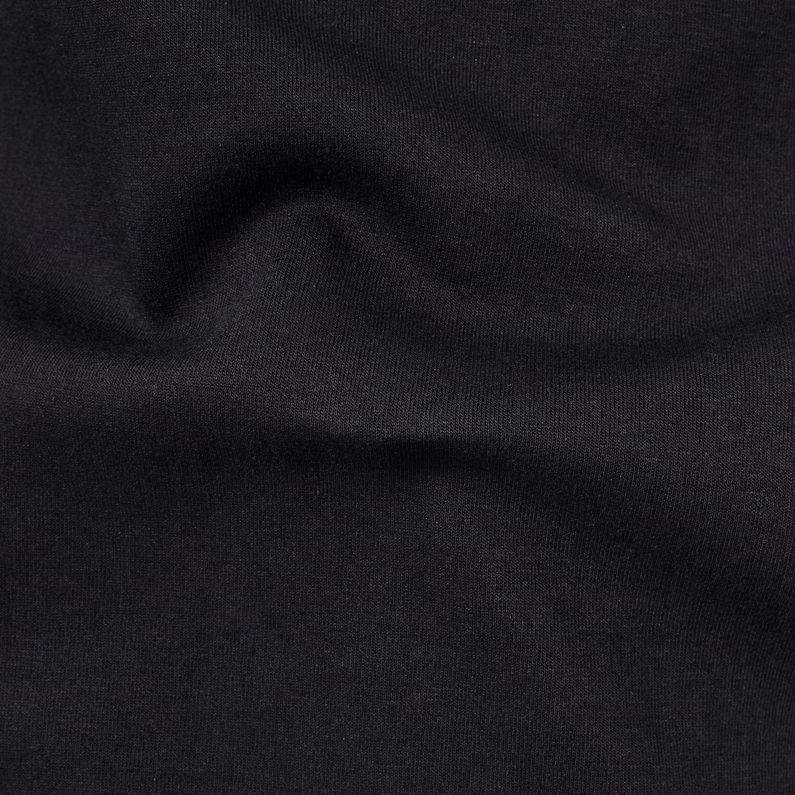 G-STAR® Sudadera Cover Negro fabric shot