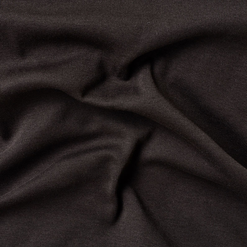 G-Star RAW® Basic T-Shirt 2-Pack Noir fabric shot