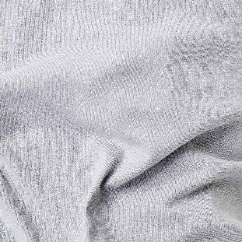G-Star RAW® Camiseta Gs RAW Sleeve Logo Gris fabric shot
