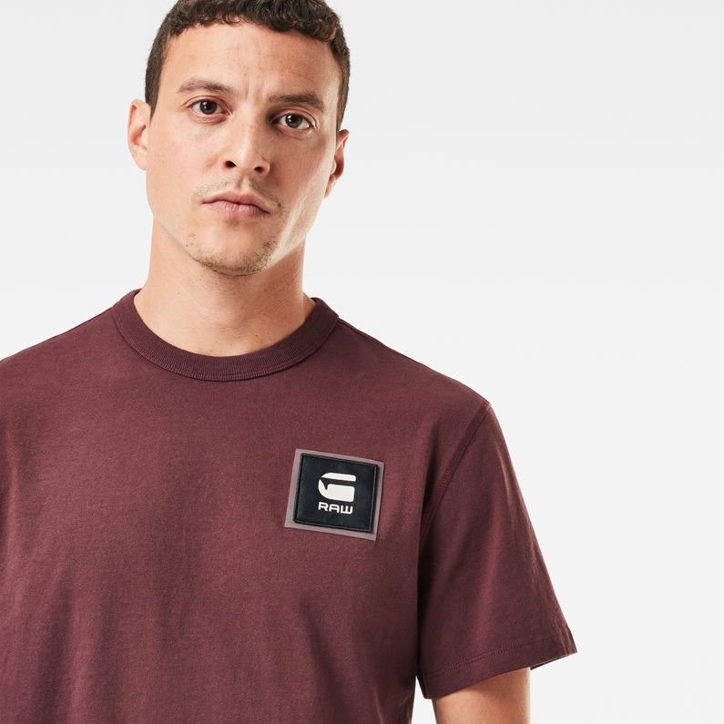 G-STAR® Badge Logo T-Shirt Purple